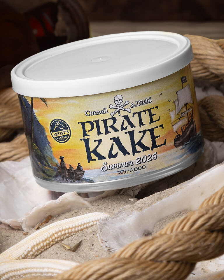 Cornell & Diehl Pirate Kake Artist Edition 2oz. Pipe Tobacco