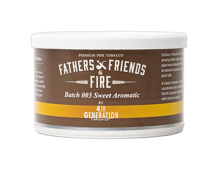 Erik Stokkebye 4th Generation Fathers, Friends & Fire Batch 003 2oz. Pipe Tobacco