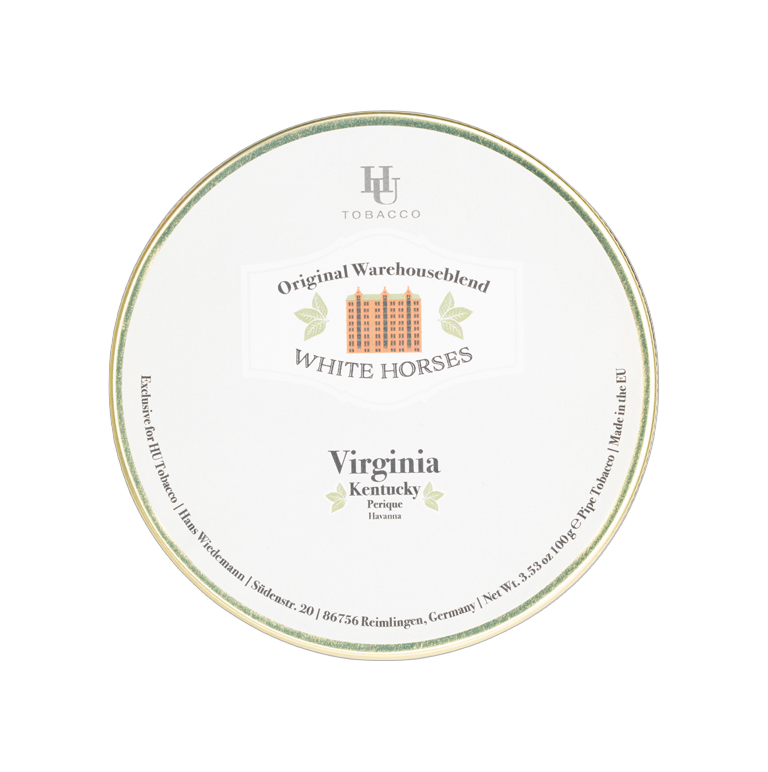 HU Tobacco White Horses 100g Pipe Tobacco