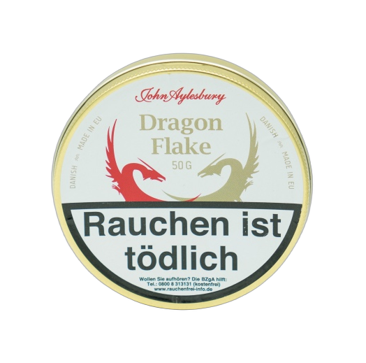 John Aylesbury Dragon Flake 50g. Pipe Tobacco