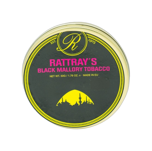 Rattray's Black Mallory Pipe Tobacco (Various Sizes)
