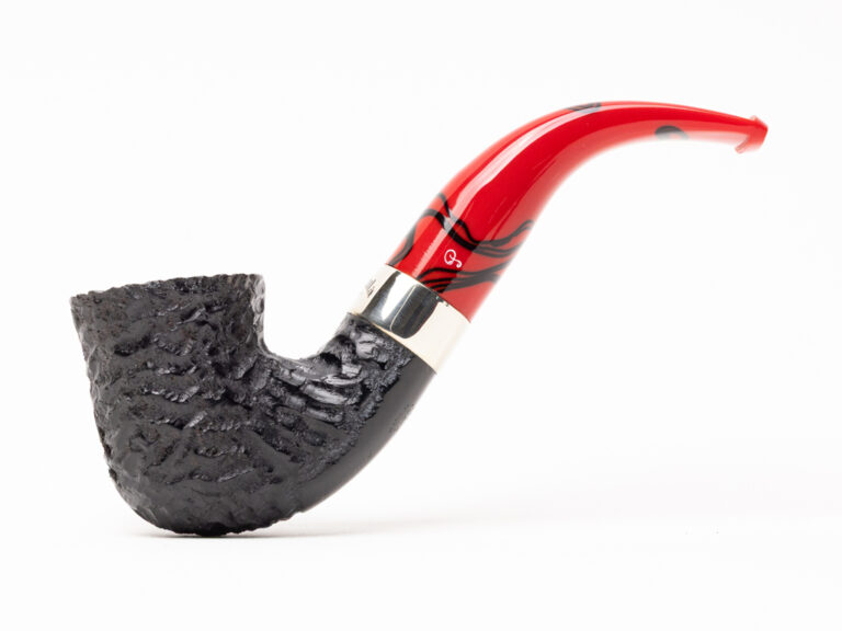 Peterson Dracula Rusticated (05) Fishtail Tobacco Pipe