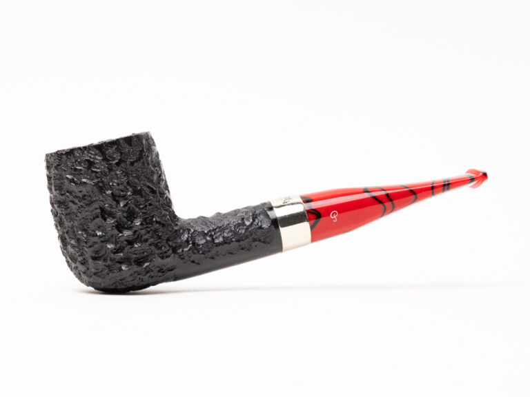 Peterson Dracula Rusticated (107) Fishtail Tobacco Pipe