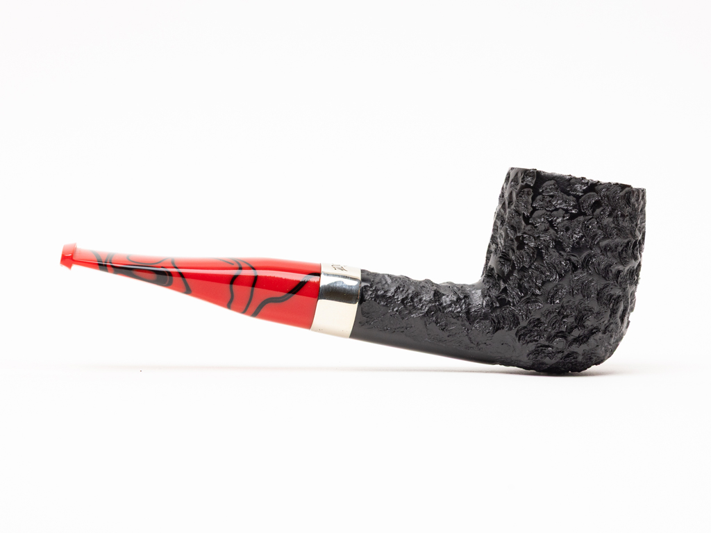 Peterson Dracula Rusticated (107) Fishtail Tobacco Pipe - Image 2