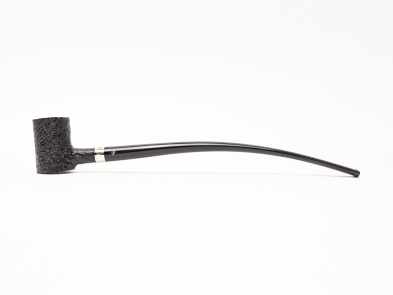 Peterson Churchwarden Sandblasted Tankard Fishtail Tobacco Pipe