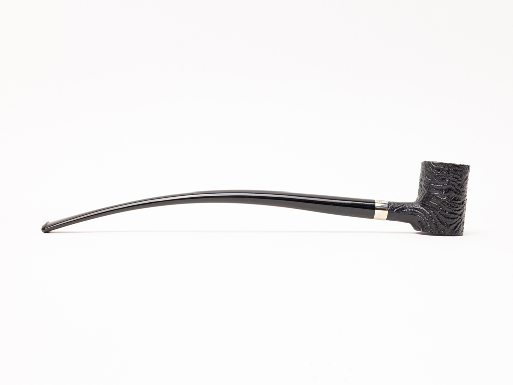 Peterson Churchwarden Sandblasted Tankard Fishtail Tobacco Pipe - Image 2