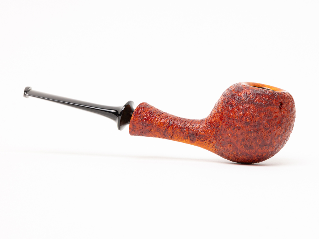 Foster Handmade Tuscan Plateaux Briar German Ebonite Tobacco Pipe - Image 2