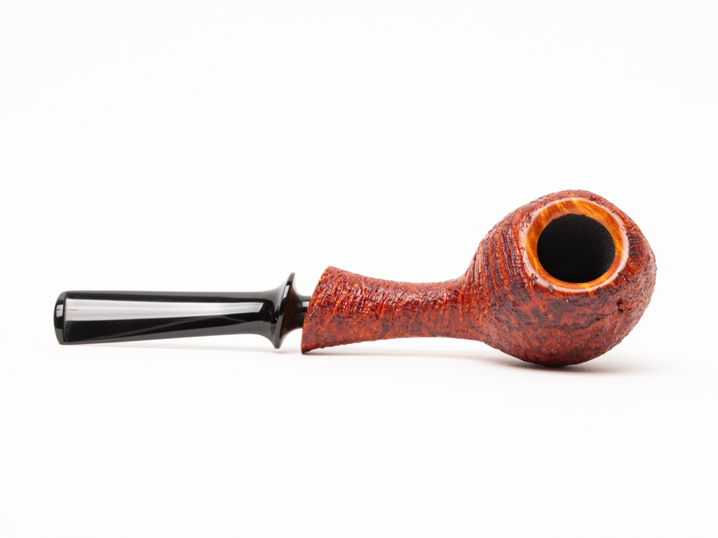 Foster Handmade Tuscan Plateaux Briar German Ebonite Tobacco Pipe - Image 3