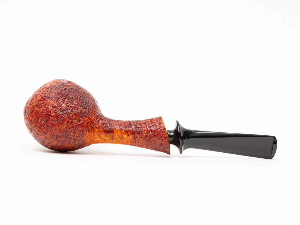 Foster Handmade Tuscan Plateaux Briar German Ebonite Tobacco Pipe - Image 4