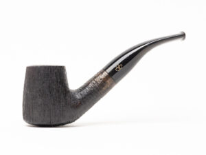 Brigham System Rusticated (84S) (Rock Maple Inserts) Tobacco Pipe