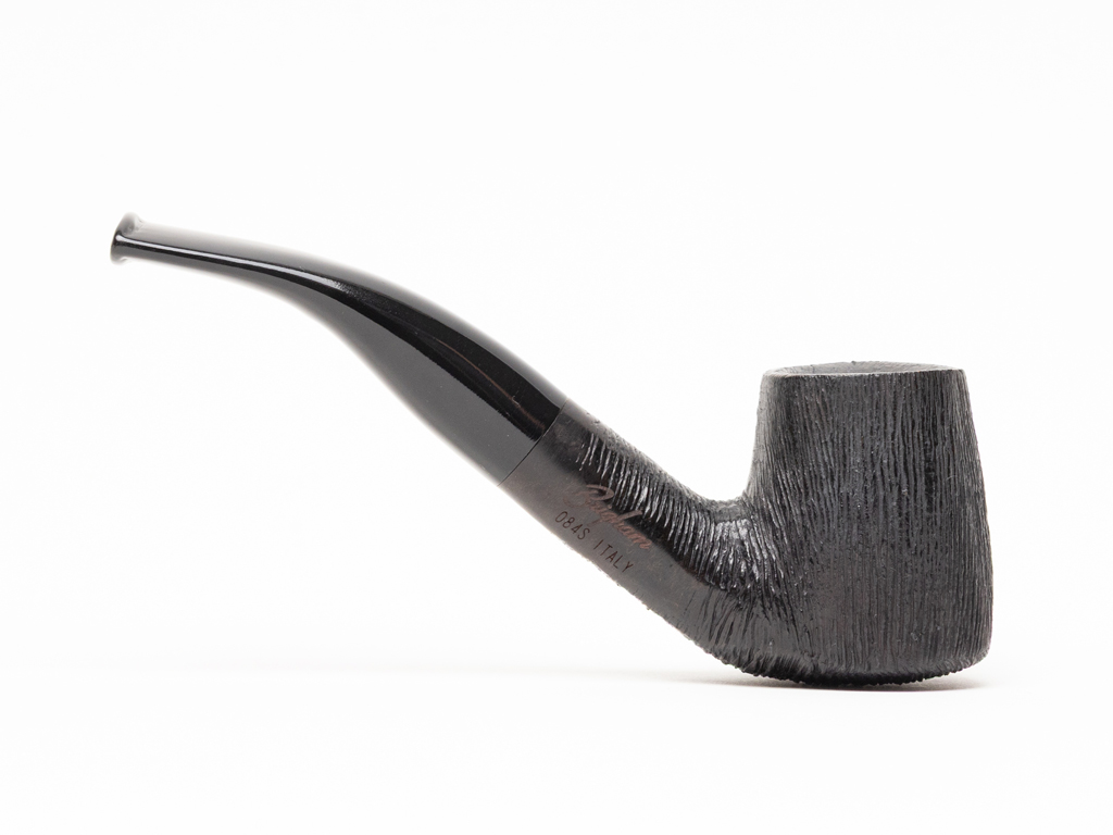 Brigham System Rusticated (84S) (Rock Maple Inserts) Tobacco Pipe - Image 2